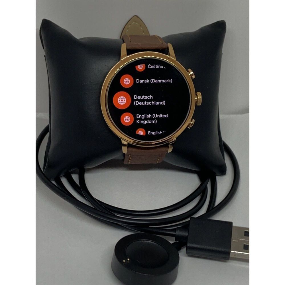 Fossil Gen 4 Authentic Digital Dial Smart Watch Custom Band FTW6018 QT768